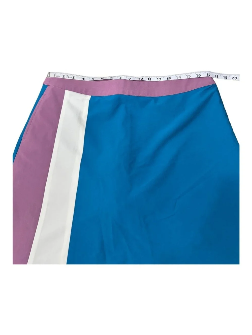 Oxford Golf Color Block Skirt Skort Side Zipper Women’s Size 12